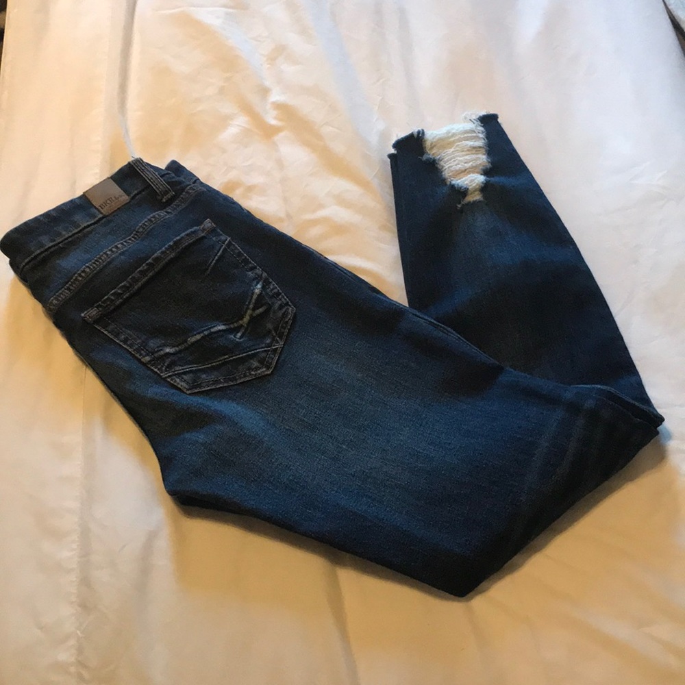 BKE PAYTON UNIVERSAL FIT MID RISE ANKLE SKINNY 26